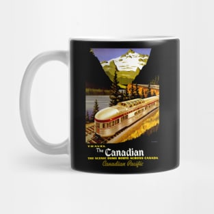 The Scenic Dome - Canadian Pacific - Vintage Travel Mug